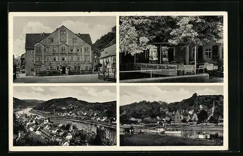 AK Wehlen /Sächsische Schweiz, Röhringers Hotel