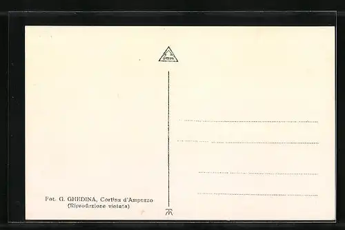 AK Ortisei, Ortsansicht mit Sellagruppe und Sassolungo