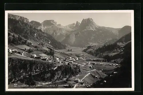 AK St. Christina, Gesamtansicht aus der Vogelschau