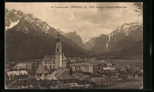 AK Dobbiaco, Verso le Dolomiti Ampezzane