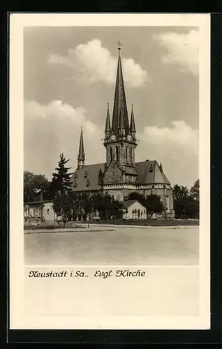 AK Neustadt i. Sa., Evangelische Kirche