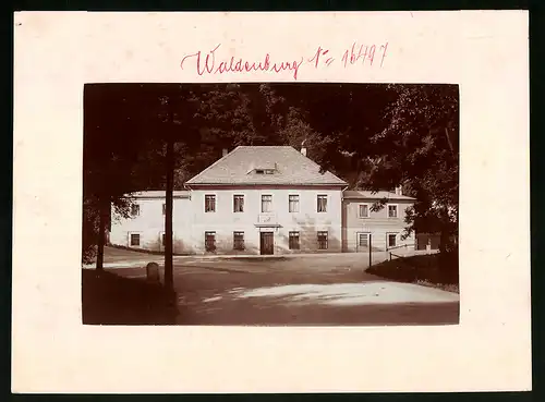 Fotografie Brück & Sohn Meissen, Ansicht Waldenburg, Jagdhaus am Rotenberg