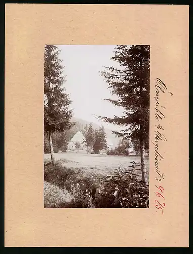 Fotografie Brück & Sohn Meissen, Ansicht Freiberg i. Sa., Partie an der Ölmühle