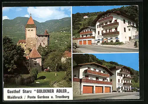 AK Waidbruck, Gasthof Goldener Adler, Trostburg