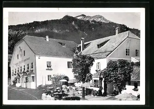 AK Mauls /Brennerstrasse, Gasthof Stafler, Aussenansicht