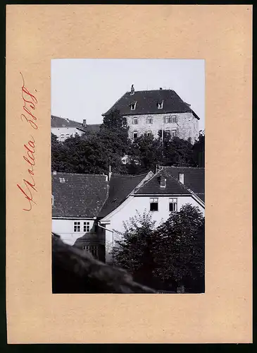 Fotografie Brück & Sohn Meissen, Ansicht Apolda, Blick auf das Schloss