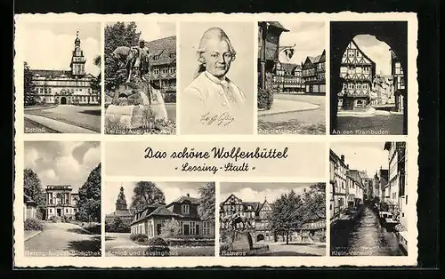 AK Wolfenbüttel, Rathaus, An den Krambuden, Am Ratskeller