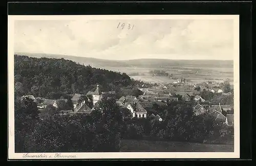 AK Lauenstein i. Hannover, Teilansicht aus der Vogelschau