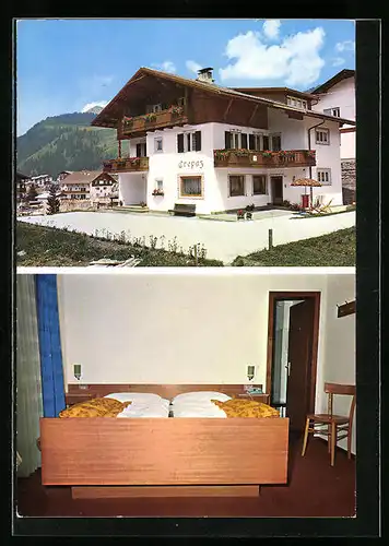 AK Wolkenstein /Gröden, Garni L. Crepaz