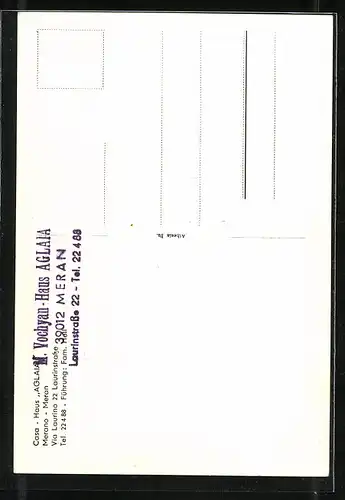 AK Meran, Haus Aglaia