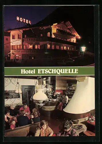 AK Reschen, Hotel Etschquelle