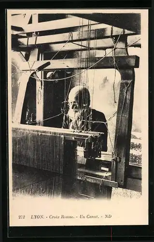 AK Lyon, Croix-Rousse, Un Canut
