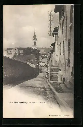 AK Bourg-de-Thizy, Rue de la Mairie
