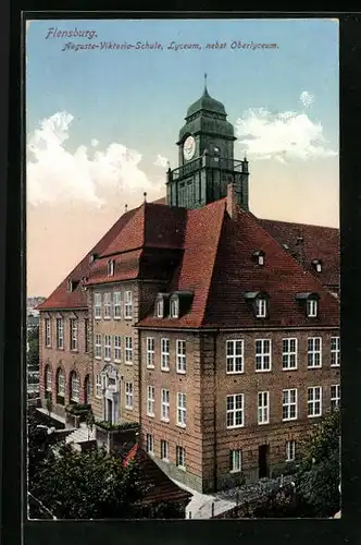 AK Flensburg, Auguste-Viktoria-Schule, Lyceum, nebst Oberlyceum