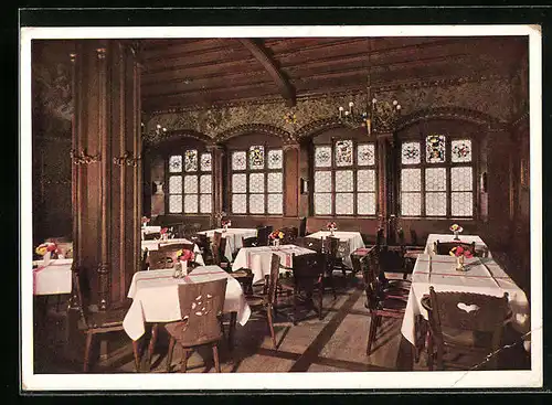 AK München, Kaiserstuben im Hotel Deutscher Kaiser, Besitzer: Jos. Stengel