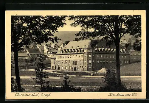AK Oberwiesenthal /Erzgb., Kreisheim der D. T.