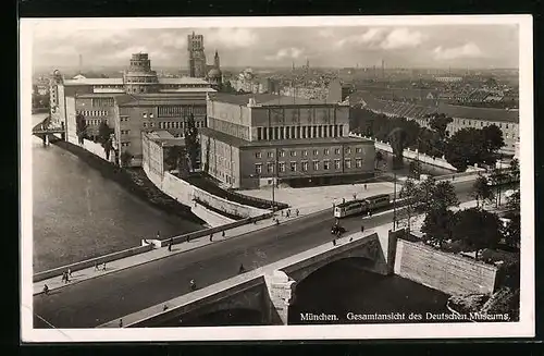 AK München, Gesamtansicht des Deutschen Museums