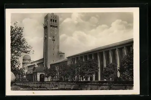 AK München, Deutsches Museum - Nahansicht