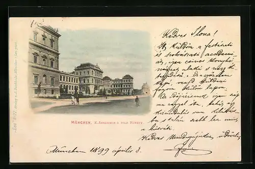 AK München, Akademie der Bildenden Künste