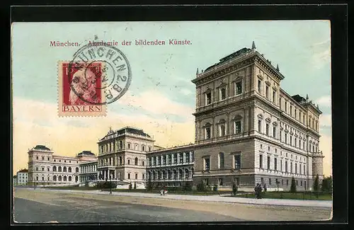 AK München, K. Akademie der bildenden Künste