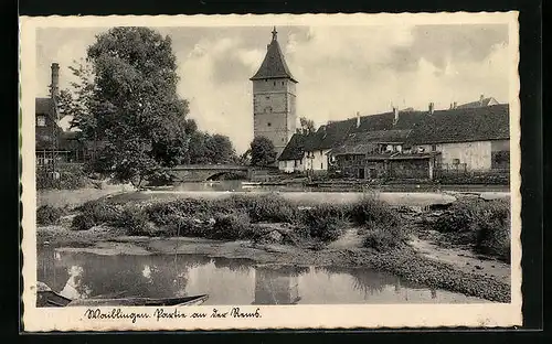 AK Waiblingen, Partie an der Rems