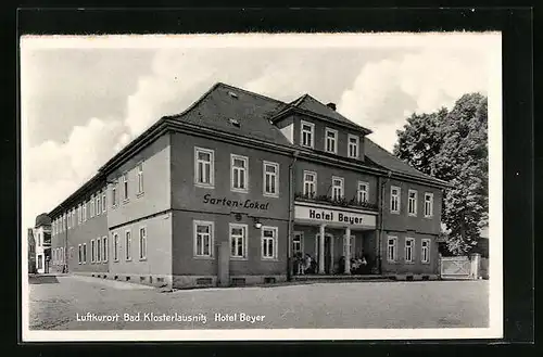 AK Bad Klosterlausnitz, Hotel Beyer