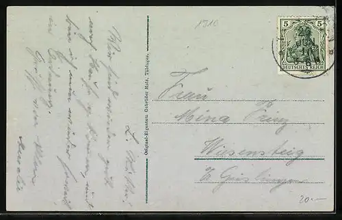 AK Waiblingen, Partie an der Rems