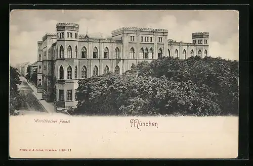 AK München, Wittelsbacher Palais
