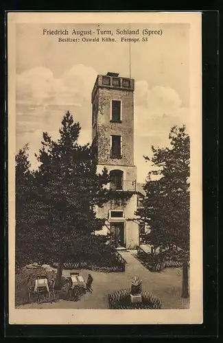 AK Sohland a. d. Spree, Friedrich August-Turm