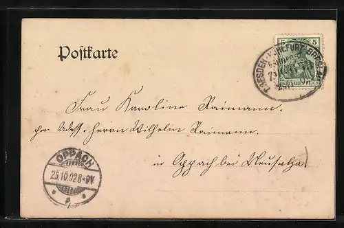 AK Bischofswerda, Rathaus und Marktplatz