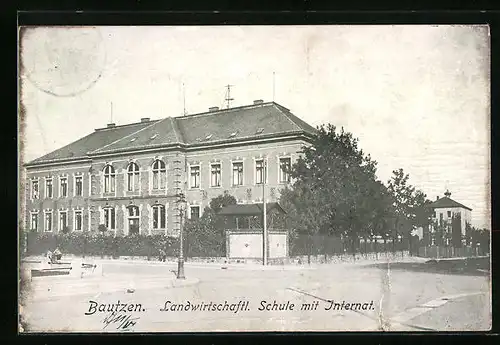AK Bautzen, Landwirtschaftl. Schule mit Internat