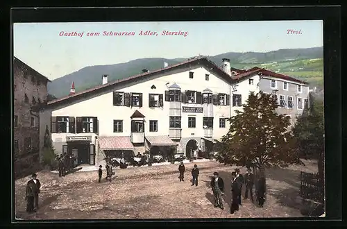AK Sterzing, Gasthof zum Schwarzen Adler