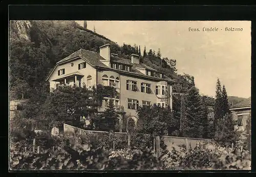 AK Bolzano, Pensione Lindele, Via S. Osvaldo 35-37