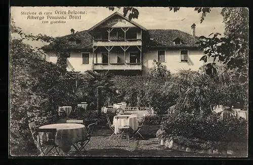 AK Gries-Bolzano, Albergo Pensione Draxl con giardino