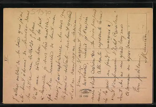 AK Opladen, Bahnhofstrasse mit Postamt