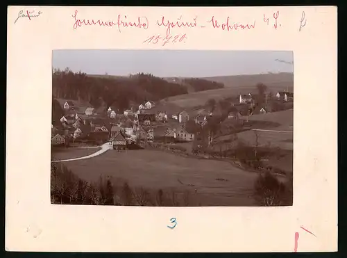 Fotografie Brück & Sohn Meissen, Ansicht Grund-Mohorn, Blick in die Sommerfrische