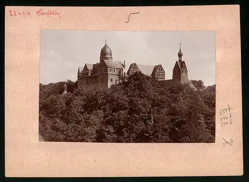 Fotografie Brück & Sohn Meissen, Ansicht Rochsburg, Blick auf das Schloss Rochsburg