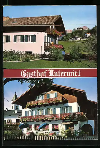 AK Steinegg, Gasthof Unterwirt, Mehrfachansicht