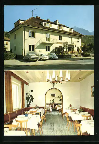 AK Meran, Gasthof Hanny, Goethestrasse 76, Innenansicht