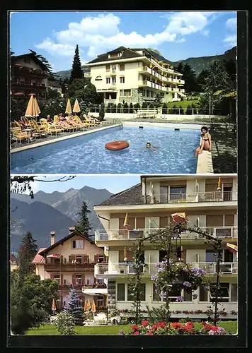 AK Meran, Hotel Mignon, Grabmayrstrasse 1 A, Schwimmbecken