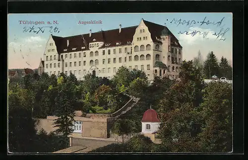 AK Tübingen a. N., Augenklinik, Frontansicht