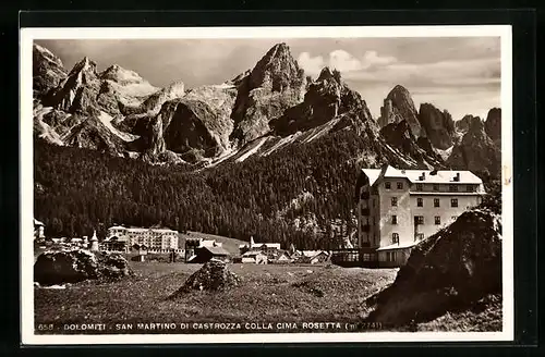 AK San Martino di Castrozza, Ortsansicht