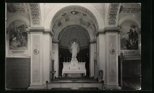 AK Sandhof bei St. Leonhard-Passeier, Andreas Hofers Gedächtnis-Kapelle - Altar