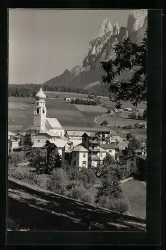 AK Völs, Teilansicht mit Kirche