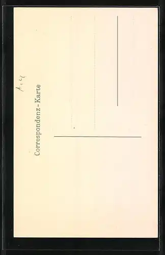 AK St. Magdalena b. Bozen, Panorama mit Kirche und Rosengarten