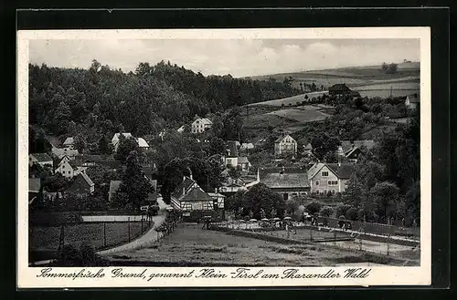 AK Grund, Ortsansicht am Tharandler Wald