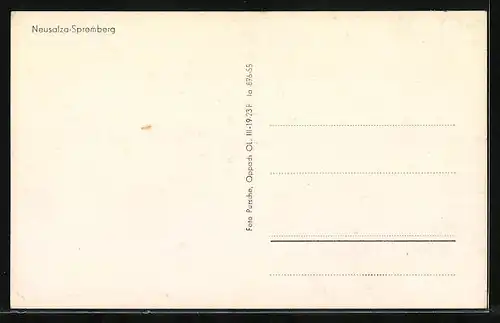 AK Neusalza-Spremberg, Ortsansicht mit Blick über das Tal