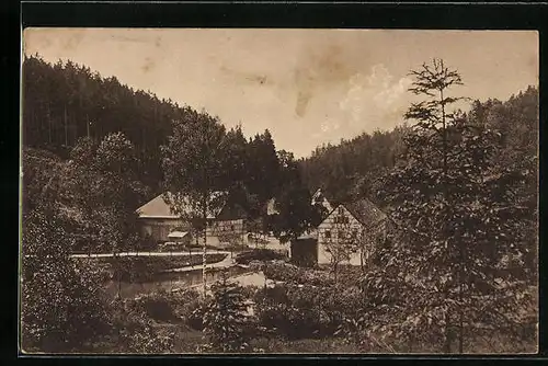 AK Stolpen, Restaurant Buschmühle im Grünen