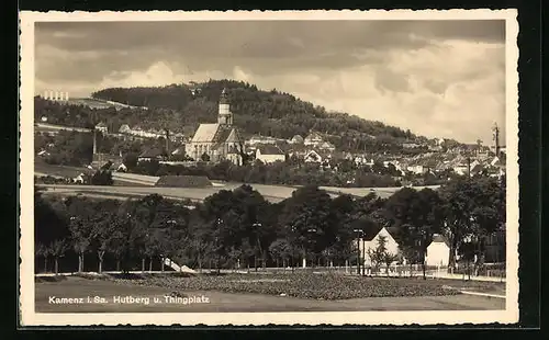 AK Kamenz i. Sa., Hutberg und Thingplatz