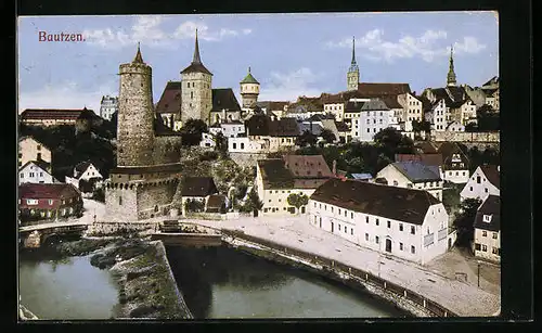 AK Bautzen, Uferpartie